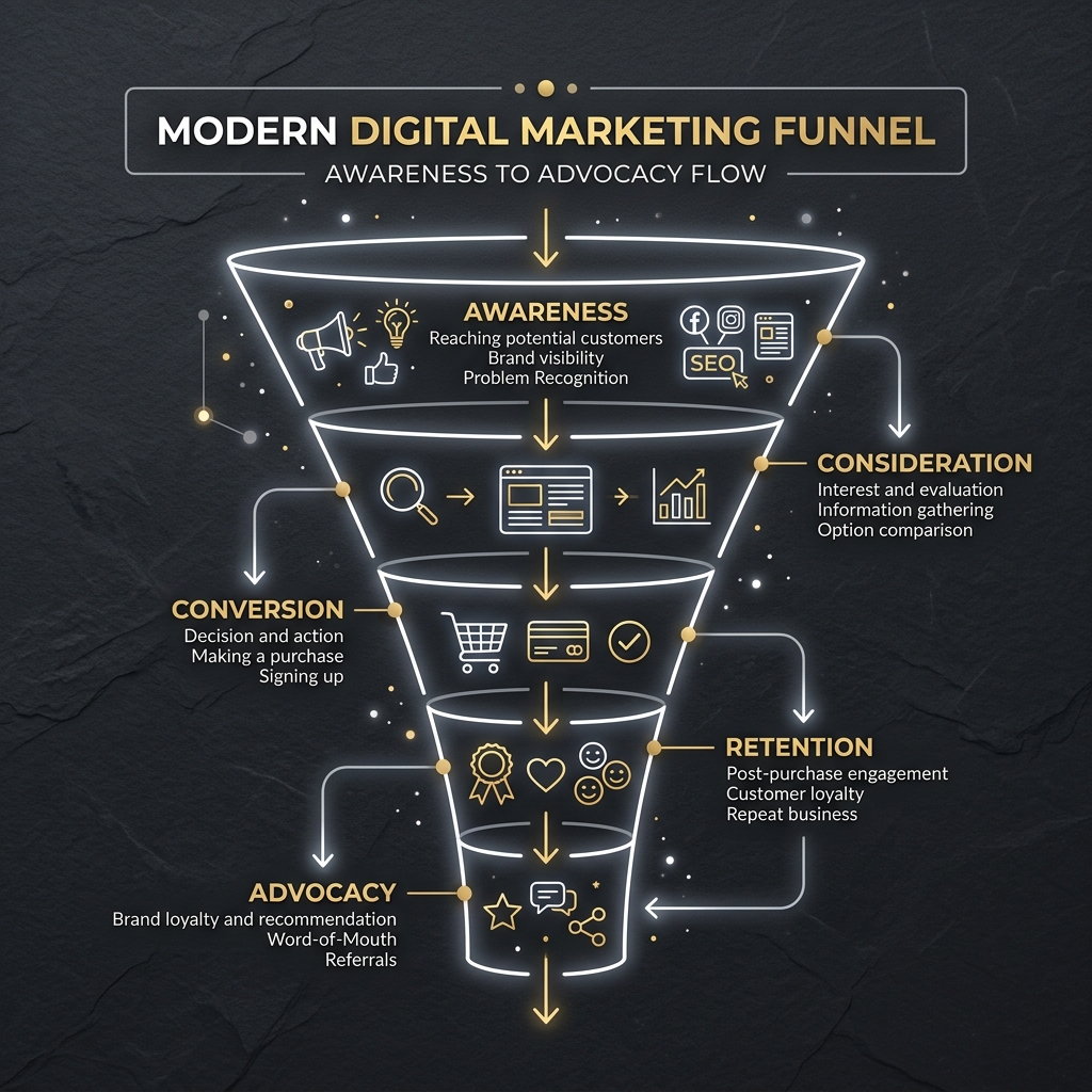 The Multi-Platform Traffic Funnel Multi-Platform Traffic Funnel